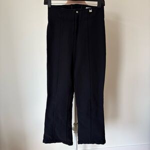 NILS Entrant Stretch Women's High Waist Black Lined Snowboard Ski Pants EUC Sz 4
